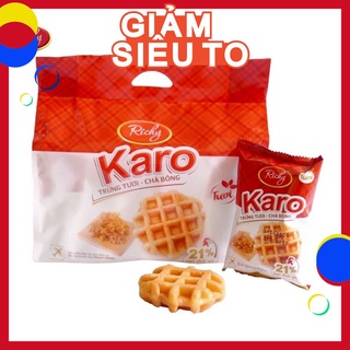 Gói 6 cái bánh richy caro trứng tươi - chà bông