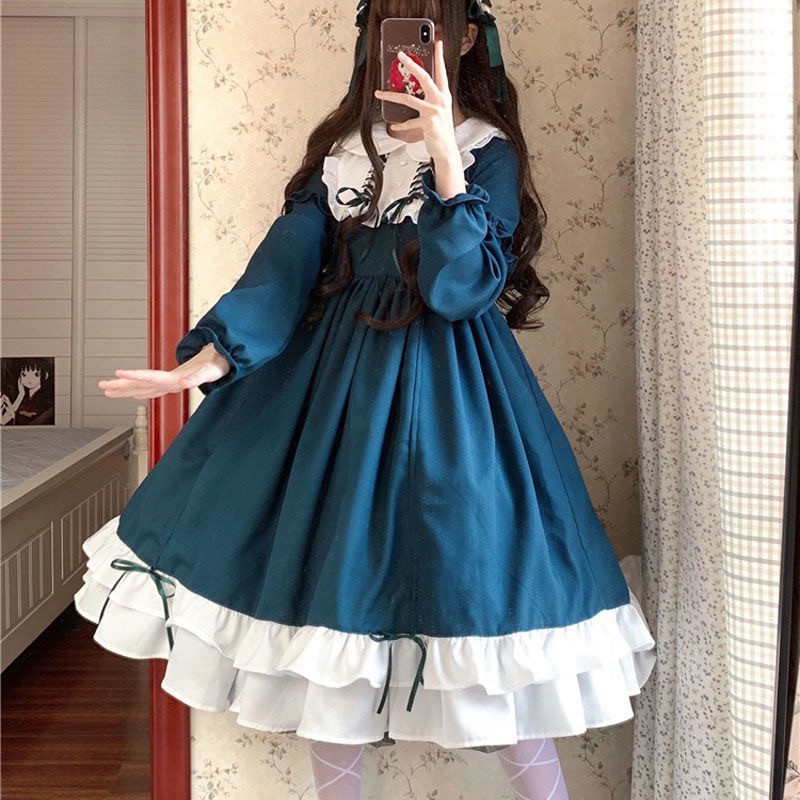 Váy Lolita cosplay kèm ảnh thật mã LT13681 | BigBuy360 - bigbuy360.vn