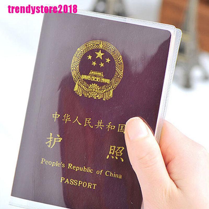 Vỏ Bọc Hộ Chiếu Bằng Nhựa Trong Suốt