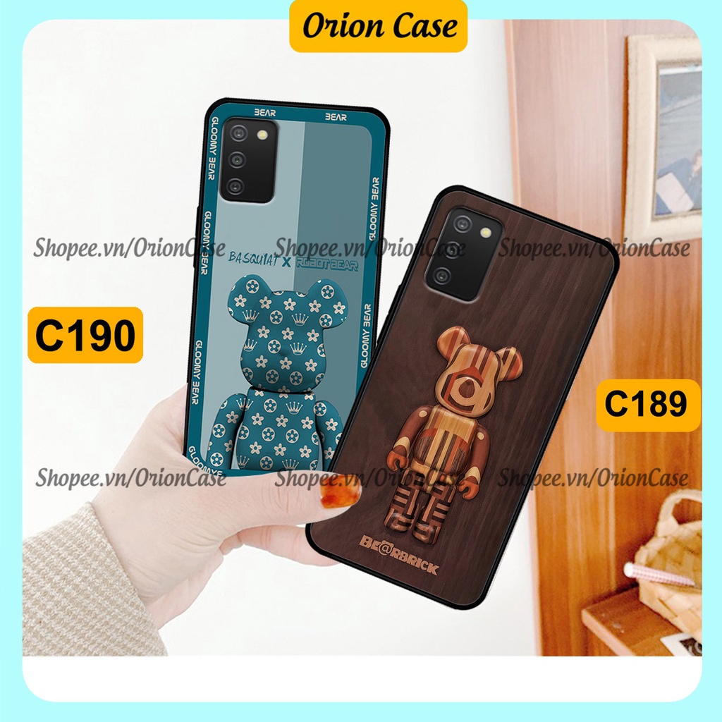 Ốp lưng Samsung A02s / A03s in hình bearbrick 3D thời trang, cá tính. ốp chống sốc, bền đẹp