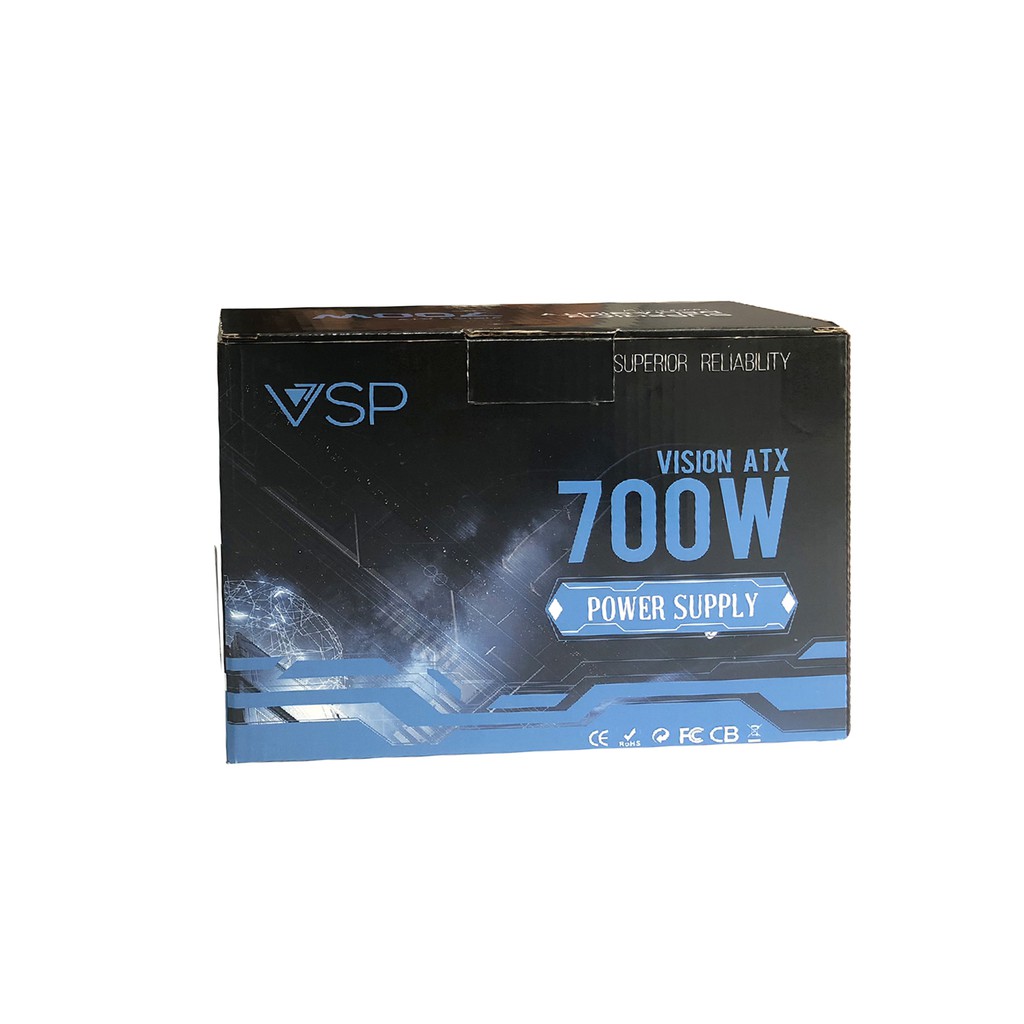 [Chính Hãng] Nguồn VSP 700W Full Box - Kèm Dây Nguồn Bảo Hành 24 tháng