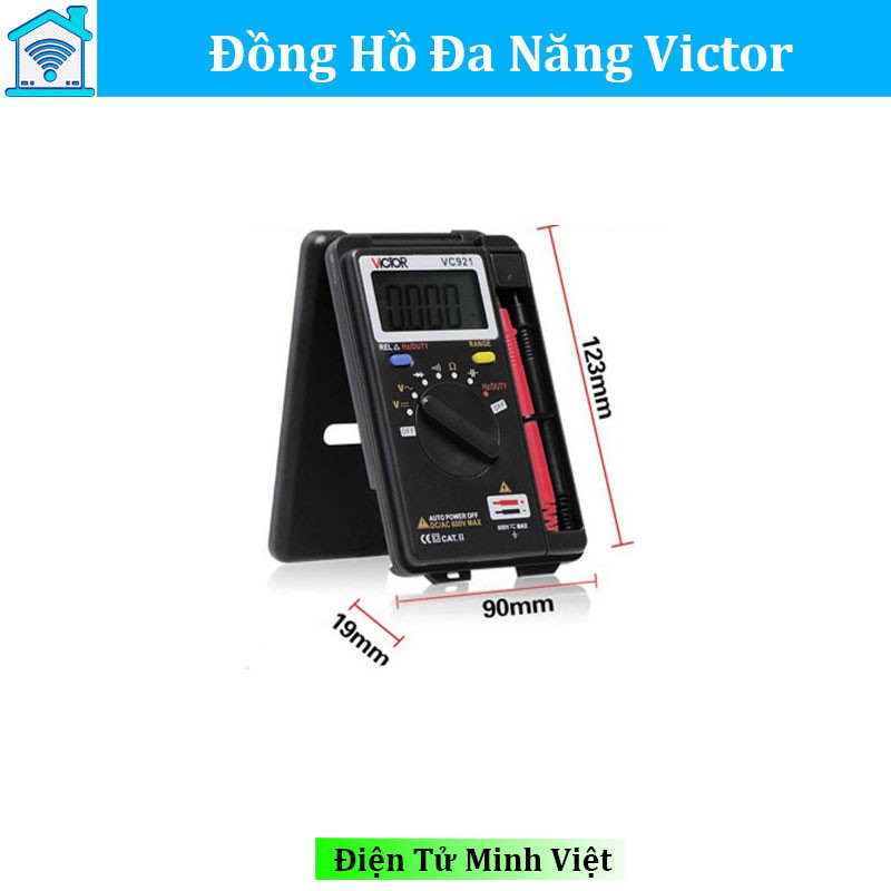 Đồng Hồ Đa Năng Cầm Tay VICTOR VC921
