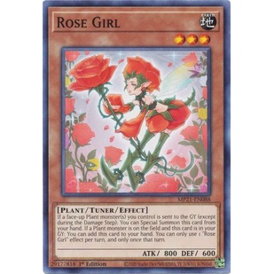 Thẻ bài Yugioh - TCG - Rose Girl / MP21-EN088'