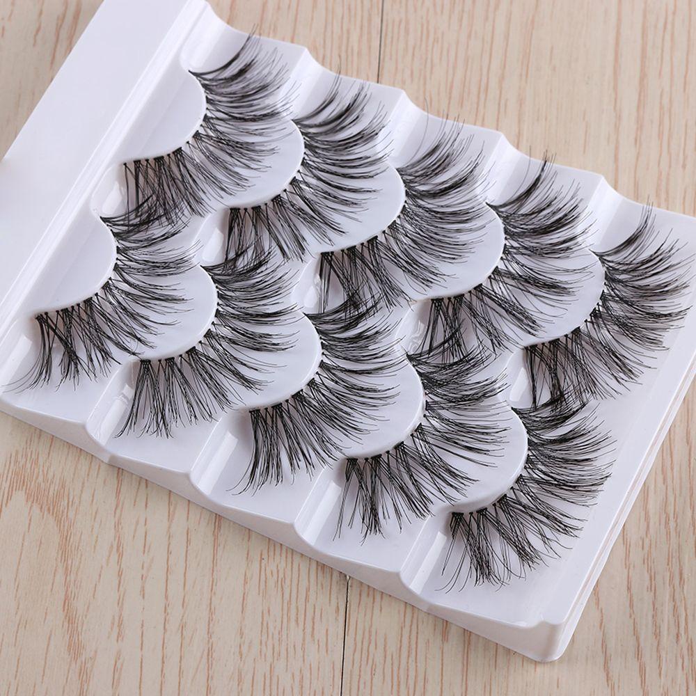 Set 5 Cặp Lông Mi Giả BSUNS SKONHED Hiệu Ứng 3D Tự Nhiên Có Thể Tái Sử