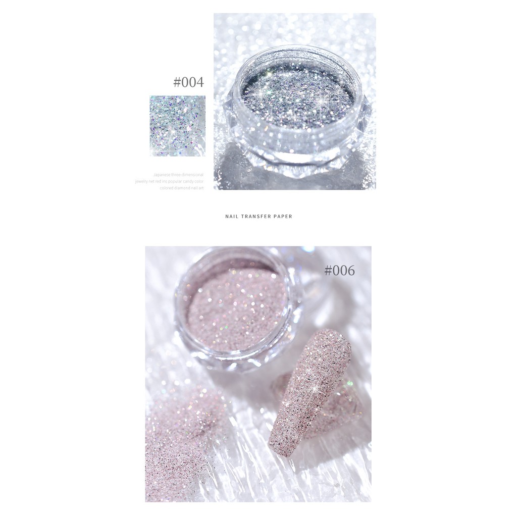 Bột kim cương nhân tạo lung linh trang trí làm đẹp móng tay