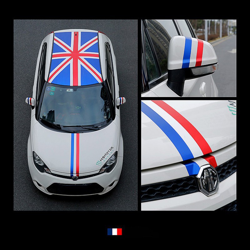 Đề can PVC dán xe hơi/ xe máy thể thao cá tính 1m