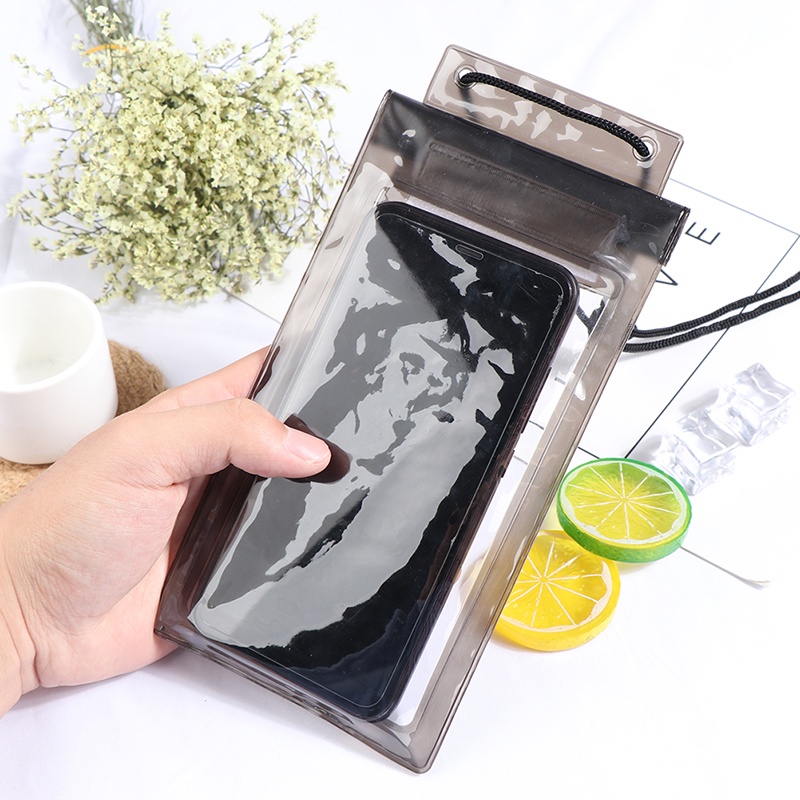 1 Túi Đựng Điện Thoại 3 Lớp Chống Thấm Nước Dùng Khi Đi Bơi