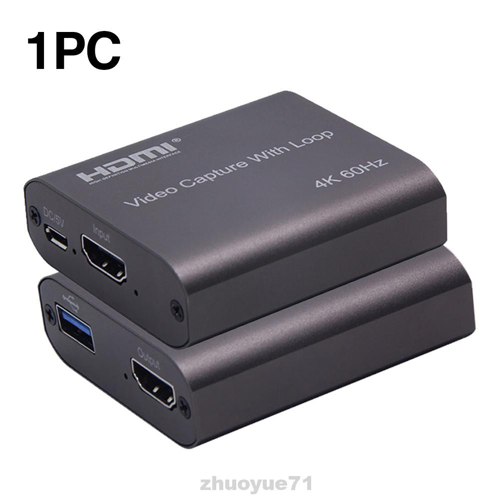 Portable HD 1080P Broadcasting Recording Live Streaming Online Teaching USB3.0 HDMI Video Capture Card