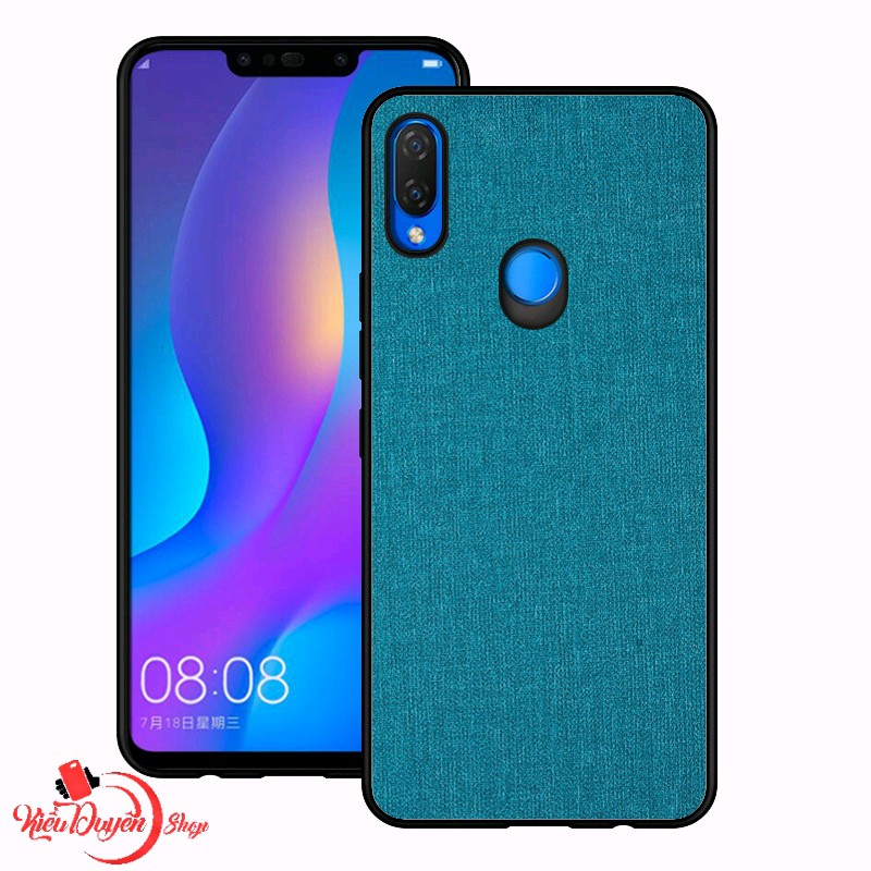 Ốp lưng Huawei Nova 3i,Ốp lưng vải