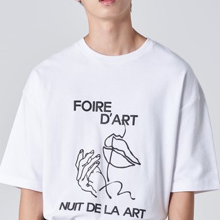 Áo thun tay lỡ form rộng unisex Foire D'Art Tiger.86 AFR76