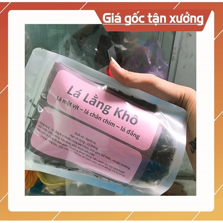 [ HCM ] Lá Lằng Khô Nấu Canh 500gram