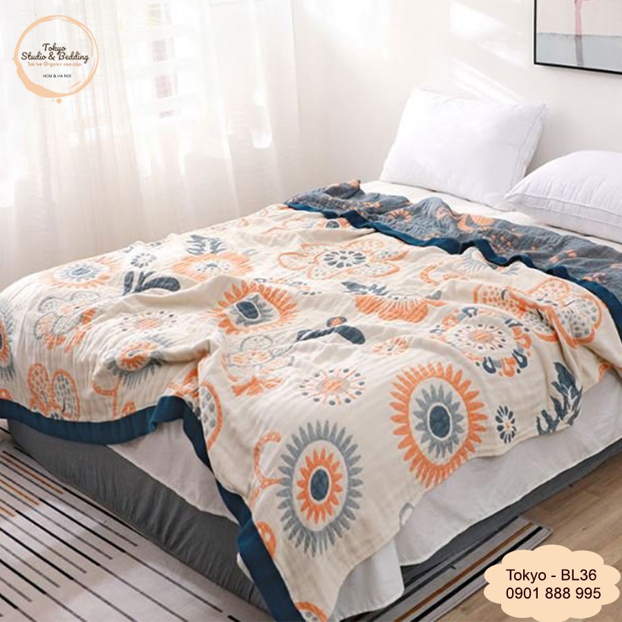 A34_Chăn Thu Xô Organic Cotton Dòng Phổ thông/Basic