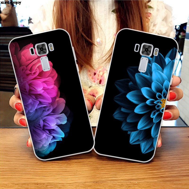 Asus Zenfone 2 3 4 Laser Selfie Max Pro Plus M1 M2 WG-TCOJE Pattern-6 Soft Silicon TPU Case Cover