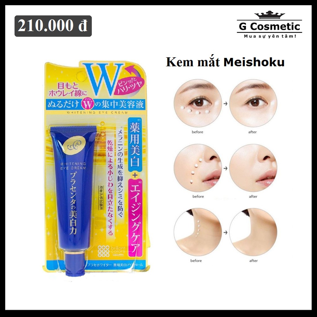 Kem mắt Meishoku 30g