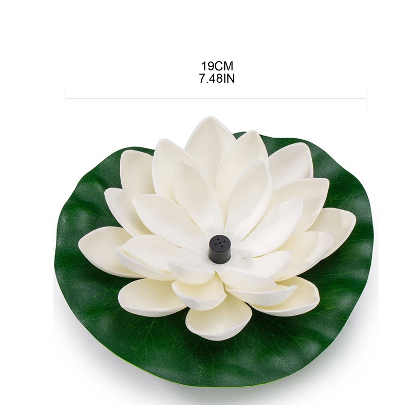 Đài Phun Nước Năng Lượng Mặt Trời Hình Hoa Sen Nổi Trang Trí Bể Cá / Sân Vườn