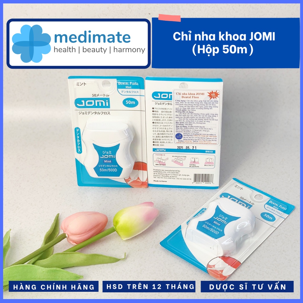 Chỉ nha khoa JOMI dental floss (50m)