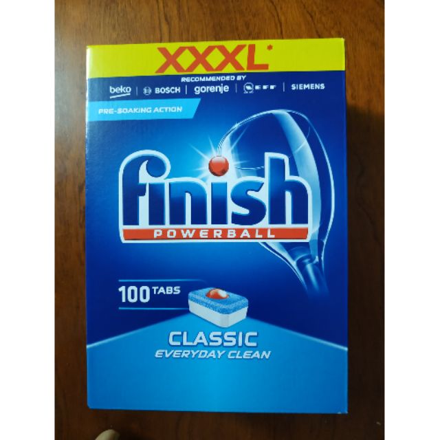 Viên rửa bát Finish Classic dành cho máy rửa chén bát