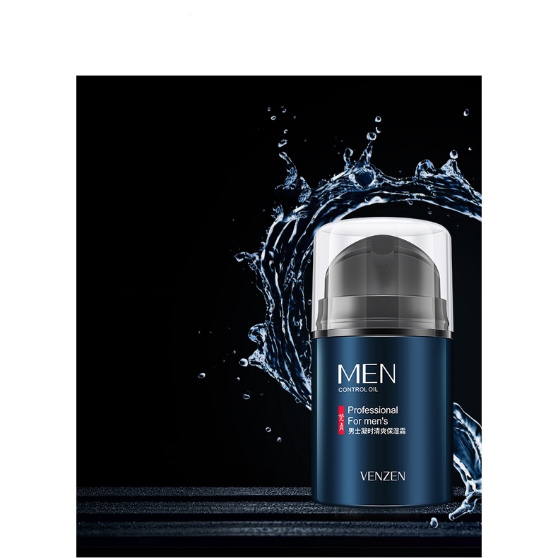 Combo bộ ba mỹ phẩm dưỡng da, chăm sóc da da mặt cho nam giới VENZEN + Son môi dưỡng ẩm VENZEN giúp da mềm mại NO-SPU219