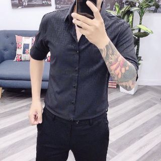Sơ mi nam vân chìm chất đẹp