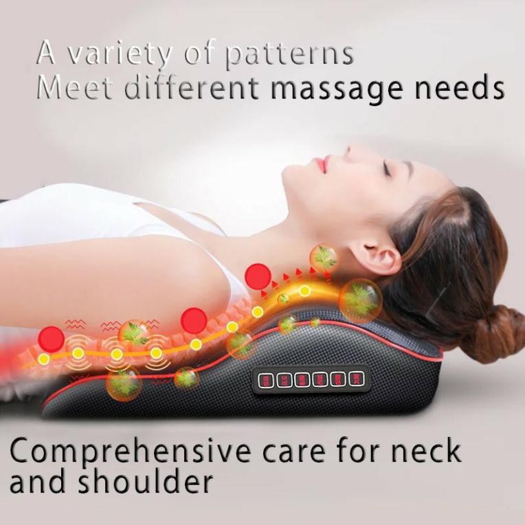 [ HÀNG CHÍNH HÃNG ] Gối massage vai gáy toàn thân đa năng cao cấp BENBO [ UY TÍN ]