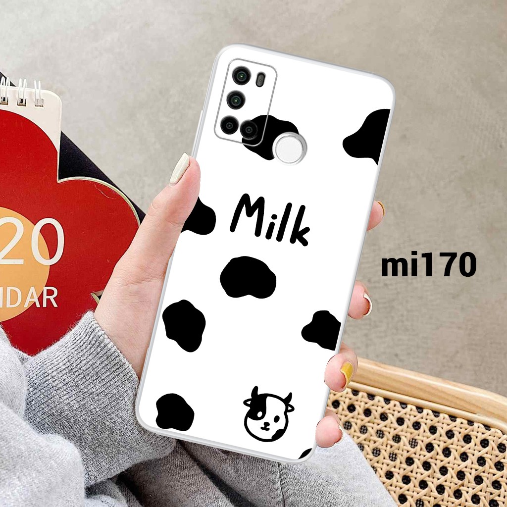 Ốp lưng VSmart Joy 3 - Joy 4 - Live 4 - Star 5 - Star 4 - Star 3 - Active 3 in hình vân da bò sữa hot trend