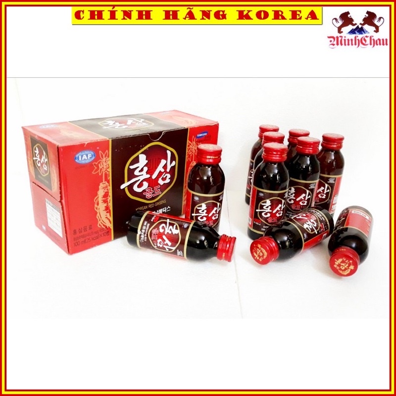 Nước Hồng Sâm Hàn Quốc,Nước sâm chai 100ml [ 1 Chai ], trumsihanghanquoc