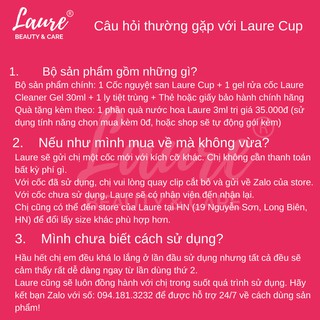 Cốc nguyệt san Laure cup
