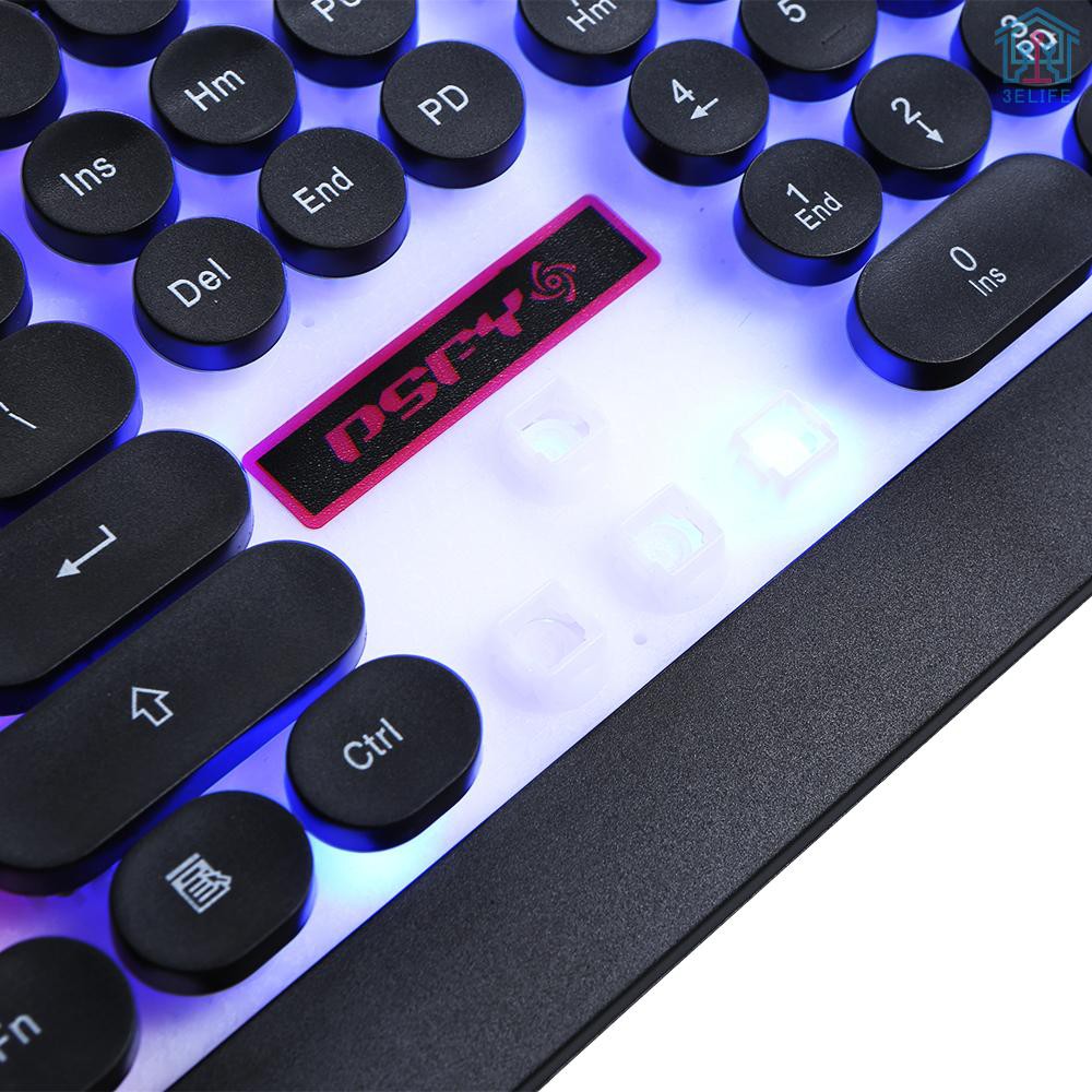 Bàn Phím Gaming Tích Hợp Đèn Led Nhiều Màu Cho Pc Laptop