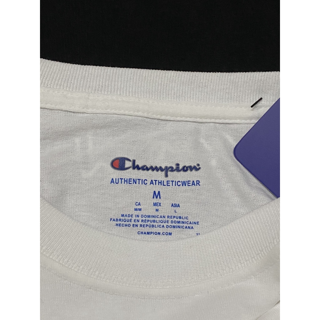 Áo Thun Champion Tagless Out Line Logo chính hãng