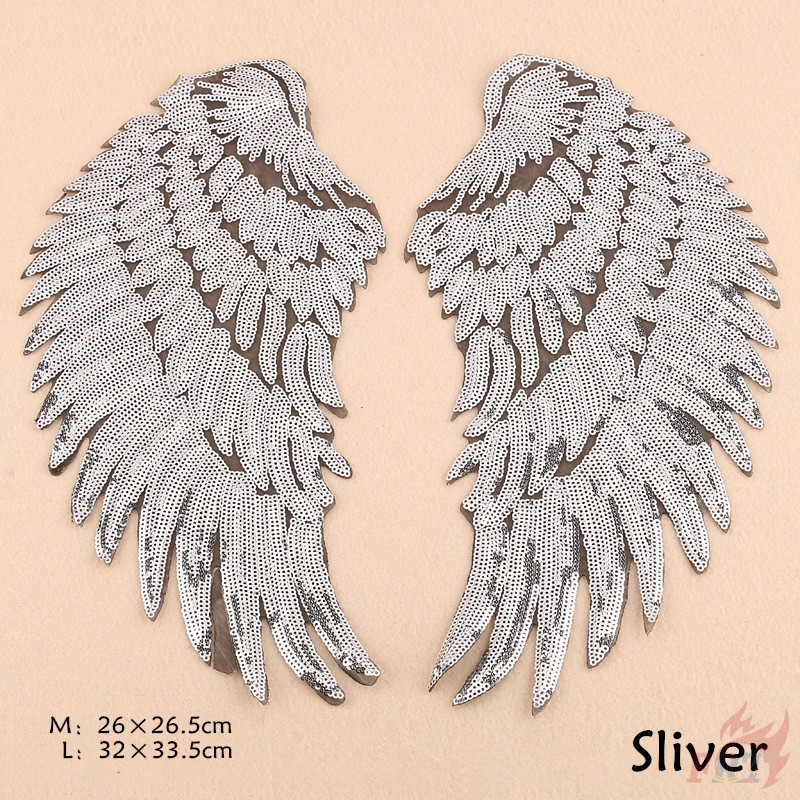 Miếng dán quần áo hình lông vũ（☸ INS Patch ☸）（L-11050）