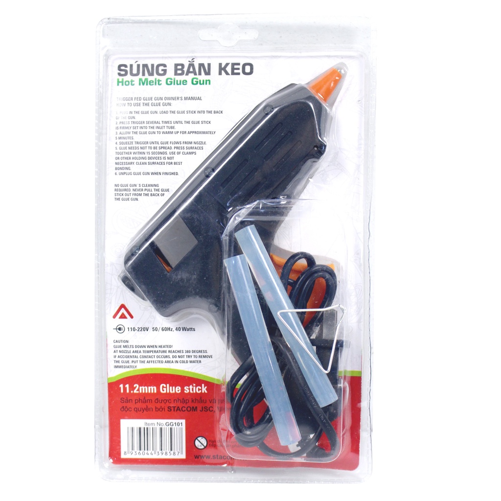 Súng bắn keo sữa STACOM - GG040 40W