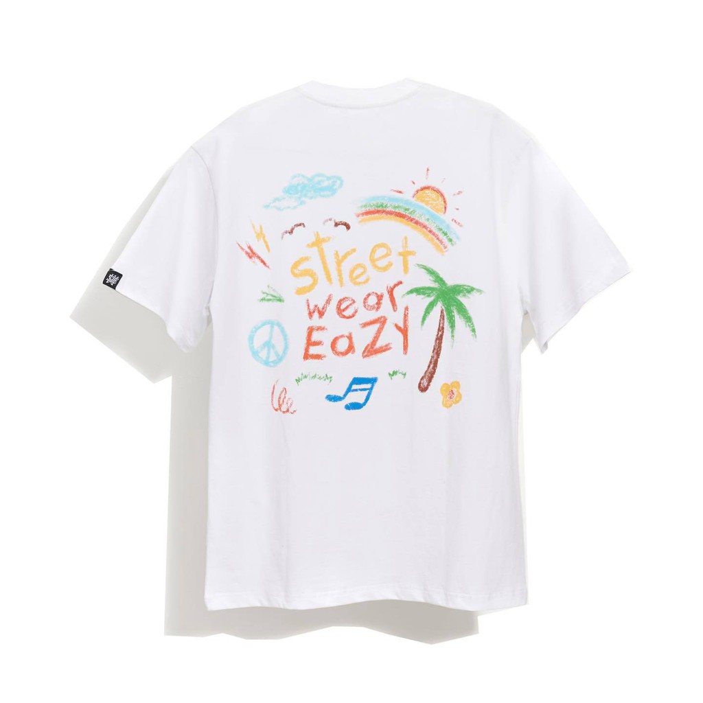 Áo thun tay lỡ from rộng oversize local brand swe chính hãng full tag phông unisex CRAYON
