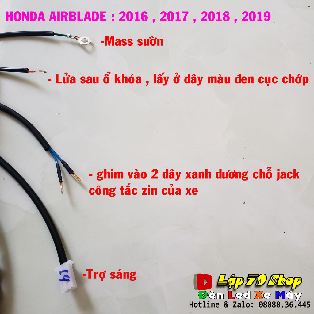 Mạch Passing SH cho Ab AirBlade 2016 , 2017 , 2018 , 2019