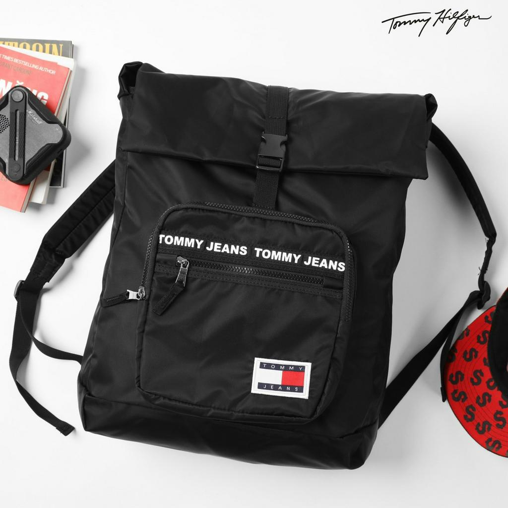 Balo Nam Nữ Đi Học Đi Chơi Tommy Jean 2 Màu Basic Hàng Xuất Xịn