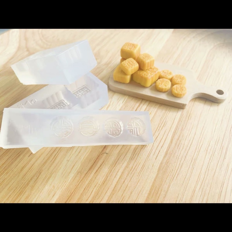 Khuôn bánh trung thu mini làm nails