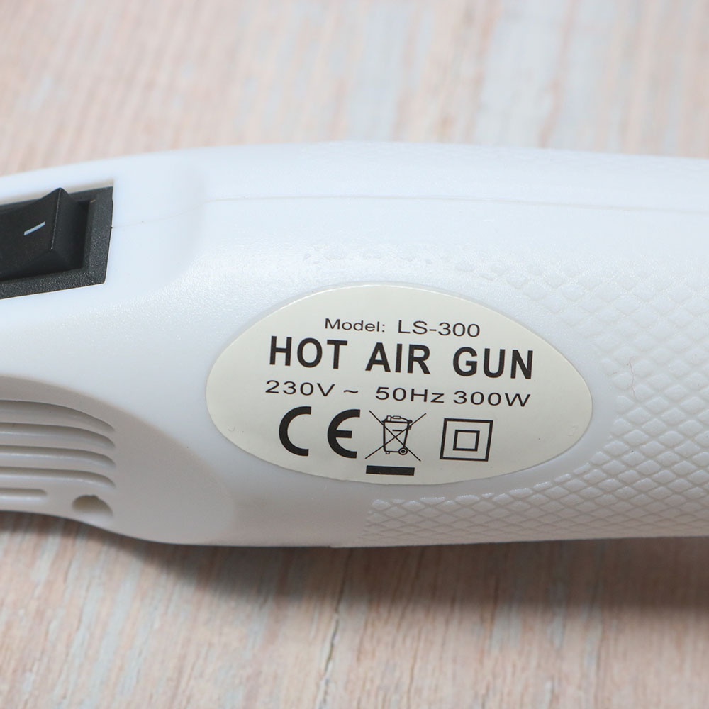 🔥FREESHIP🔥 Máy khò nhiệt thổi nhiệt mini 220V, 200 độ, công suất 300W siêu tiện dụng