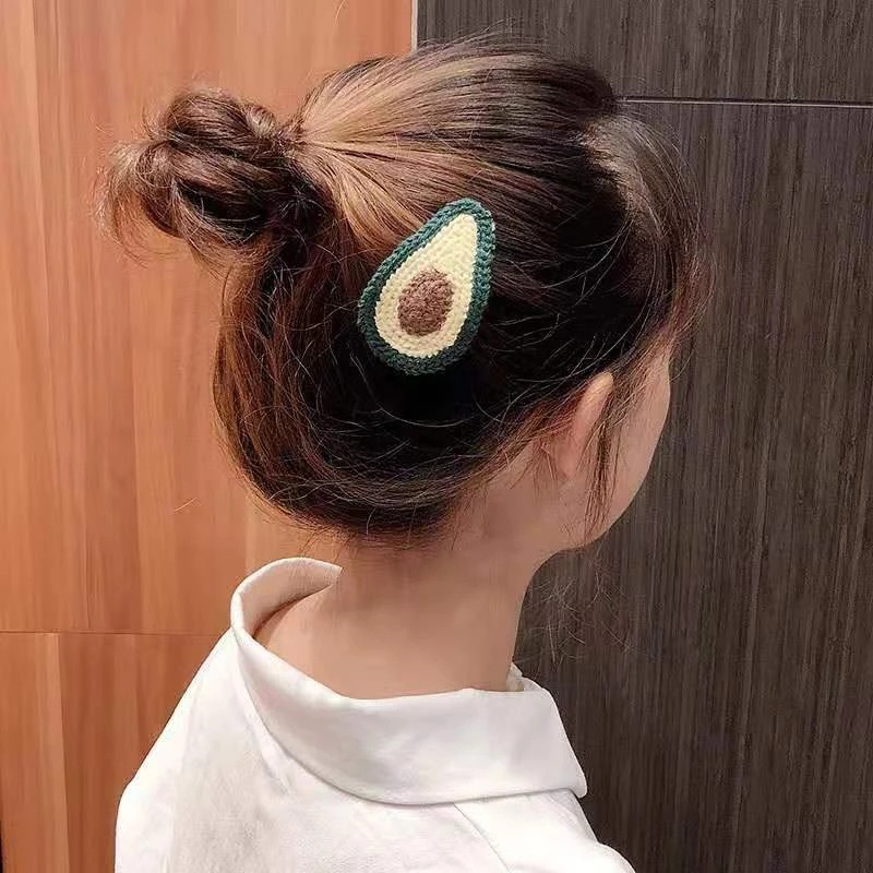 Kẹp tóc hình cà rốt hoạt hình xinh xắn
