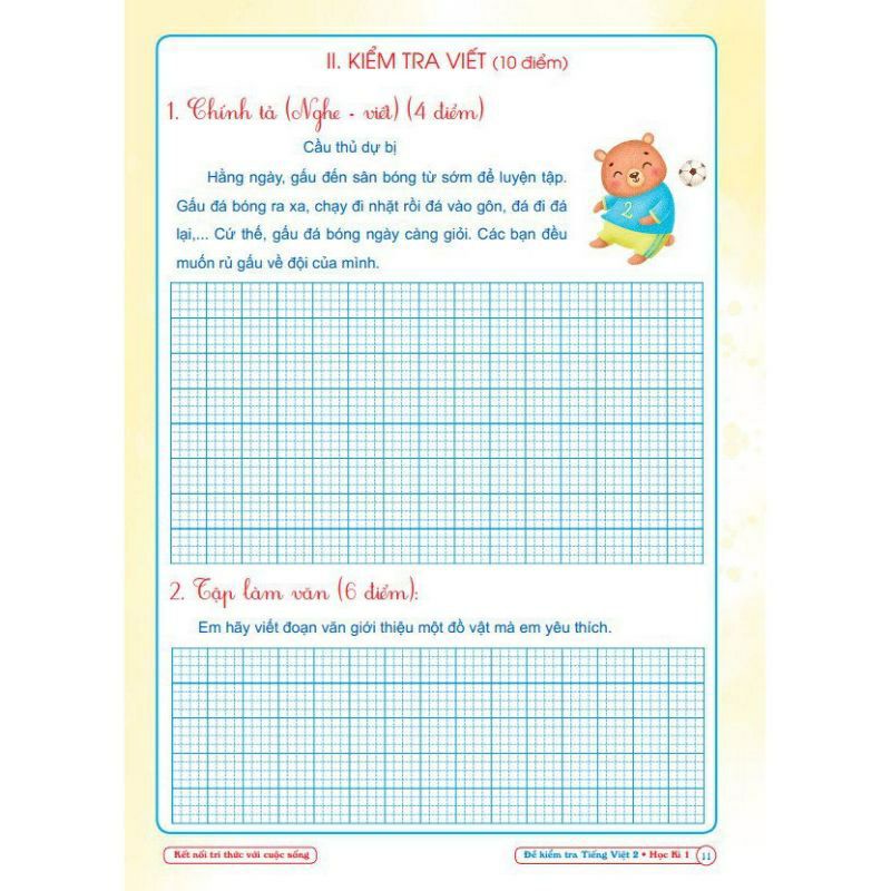 Sách - Combo Đề Kiểm Tra Toán Và Tiếng Việt Lớp 2 - Kết Nối Tri Thức Với Cuộc Sống - Học Kì 1
