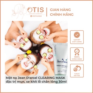 Mặt nạ giảm mụn 🌺HÀNG AUTH🌺 Mặt nạ cho da mụn - JEAN D'ARCEL Clearing Mask 30ml - se khít lỗ chân lông
