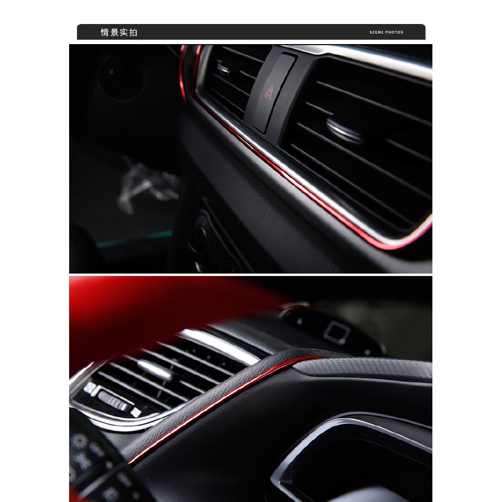 Dây Viền Trang Trí Nội Thất Xe Hơi 3D Dài 5M