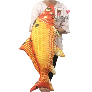 THÚ NHỒI BÔNG CÁ CHÉP LOẠI LỚN 90CM