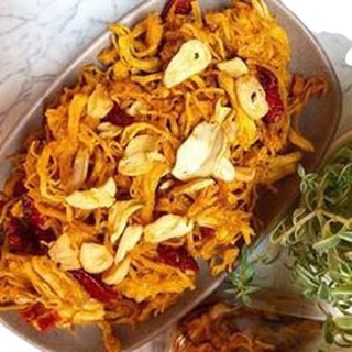 1KG | 2 HỦ KHÔ GÀ BƠ TỎI SẤY CAY THƠM NGON | BigBuy360 - bigbuy360.vn