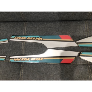 Honda win 100: bộ tem cho anh em dọn xe win 100 - mã 80