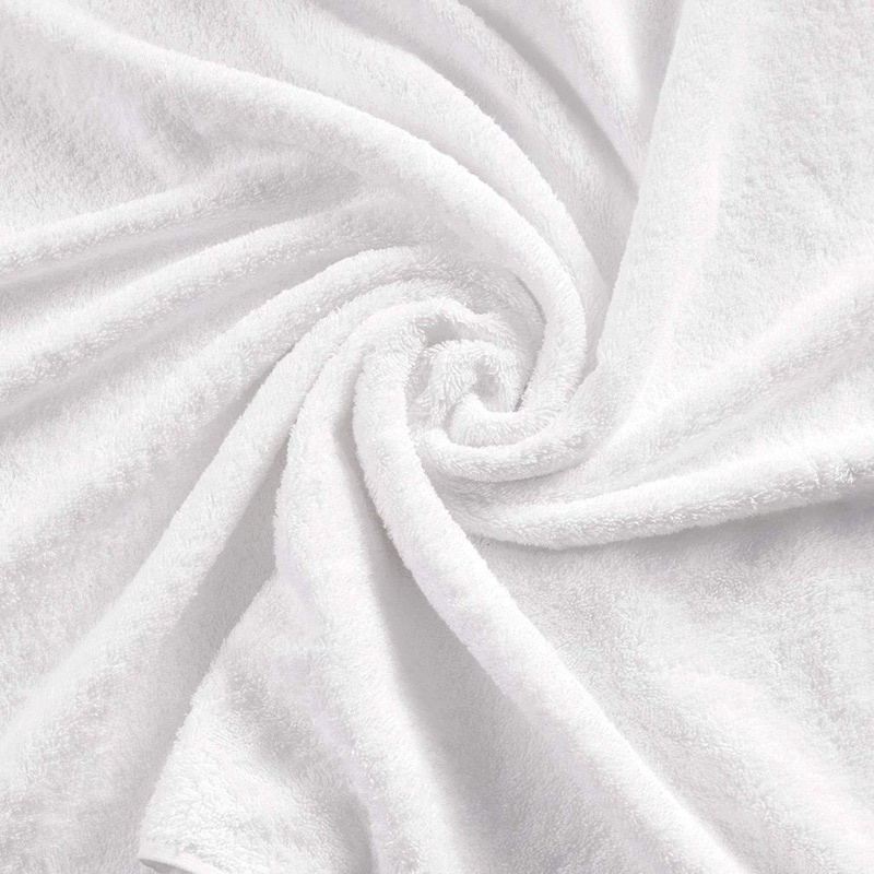 Khăn tắm cotton 70x140cm * 500g (Trắng )