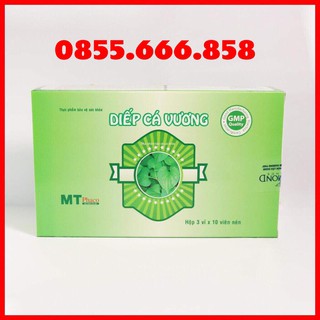 [HOT] KHUYẾN MẠI SỐC VỚI Combo 5 hộp 1 liệu trình Diếp cá vương viên nén 800mg chuẩn GMP dẹp tan trĩ và táo bón
