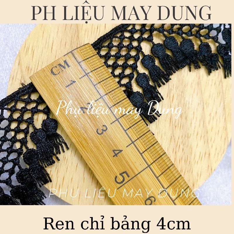 ren chỉ tam giác tua rua bảng 4cm