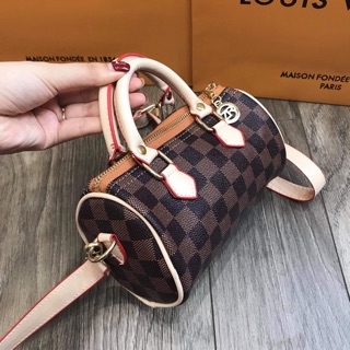 Túi trống LV size mini 20cm