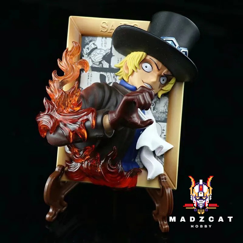 Mô hình khung ảnh One Piece 3D  Fullbox 12cm