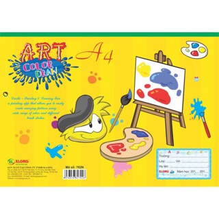Sổ vẽ A4 Klong - HOKAMI STORE