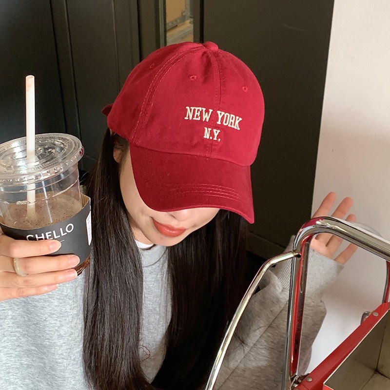 Mũ lưỡi trai Newyork Ny, Nón kết nhiều màu phong cách Ulzzang form unisex nam nữ - LT17